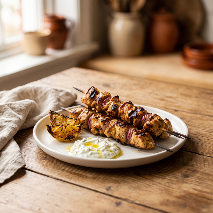 Greek Chicken Souvlaki