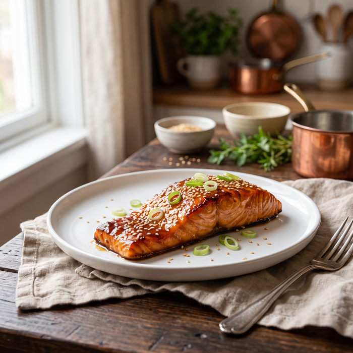 Honey Garlic Salmon