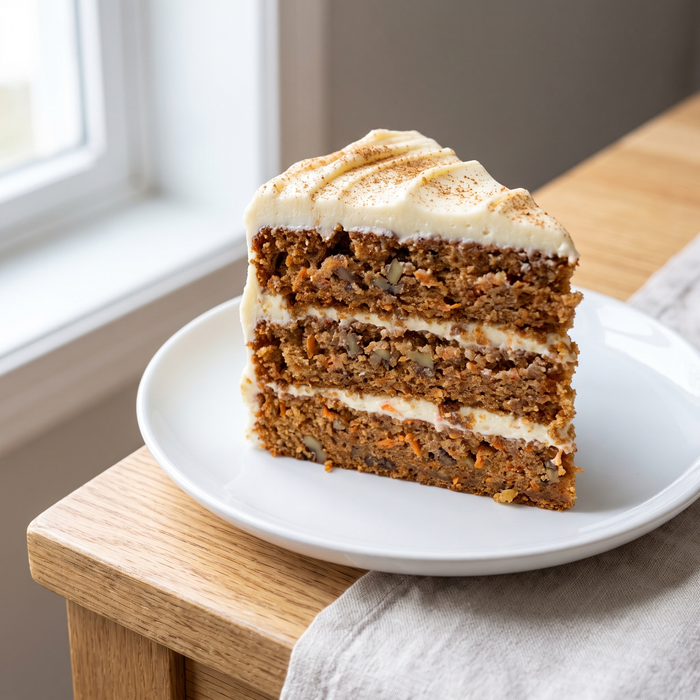 Lightened-Up Carrot Cake